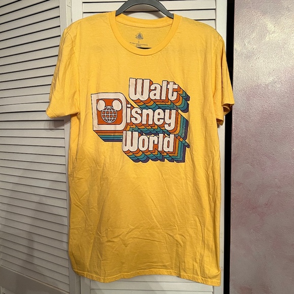 Disney Tops - !!SOLD!! Yellow Large Walt Disney World Shirt